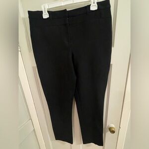 Classic INC International Concepts Black Ponte Pants